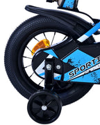 Volare sportivo kinderfiets - jongens - 12 inch - blauw zwart