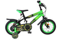 Volare - strike kinderfiets - jongens - 12 inch - zwart groen - twee handremmen
