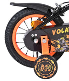 Volare - strike kinderfiets - jongens - 12 inch - zwart oranje - twee handremmen