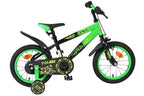 Volare - strike kinderfiets - jongens - 14 inch - zwart groen