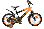 Volare - strike kinderfiets - jongens - 14 inch - zwart oranje