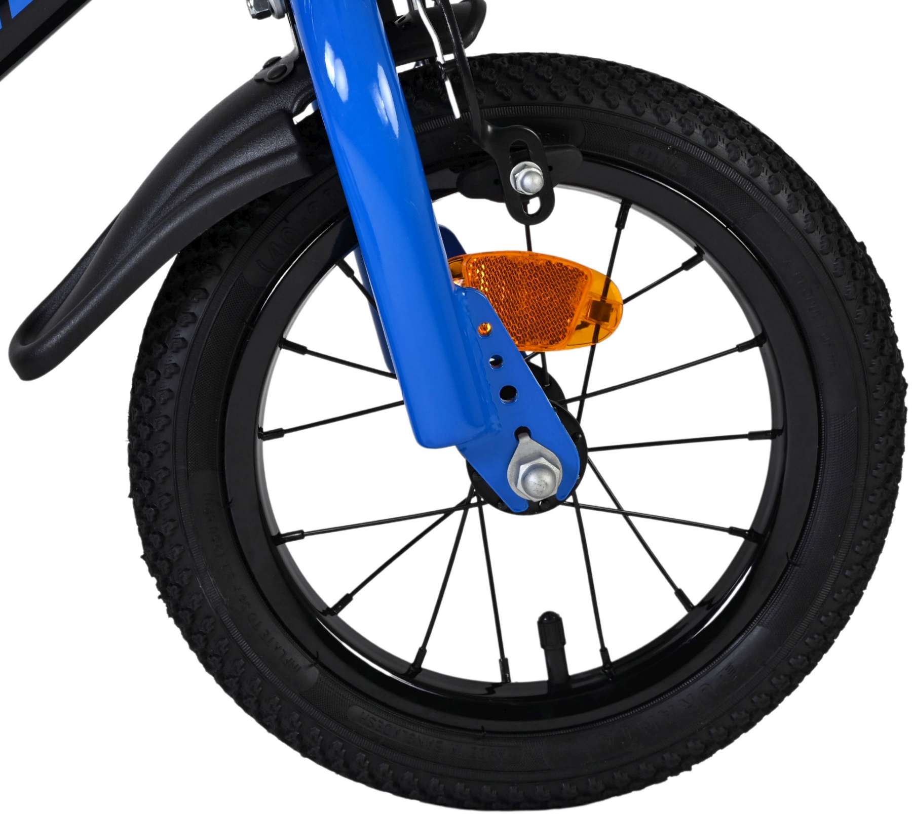 Volare - super gt kinderfiets - jongens - 12 inch - blauw - twee handremmen