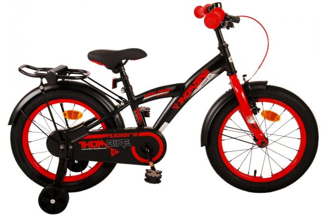 Volare Thombike Kinderfiets - Jongens - 16 inch - Zwart Groen