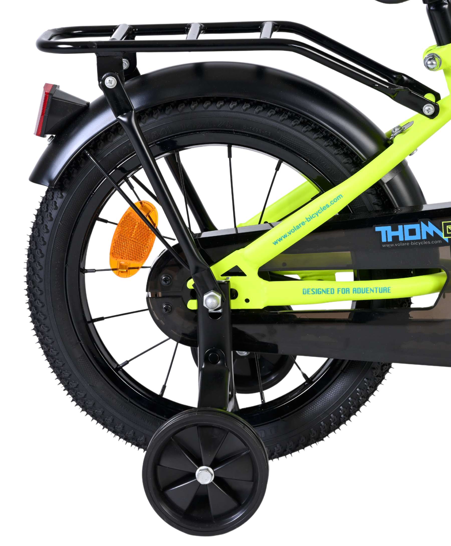 Volare - thombike kinderfiets - jongens - 14 inch - blauw/geel