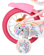 Volare unicorn kinderfiets - meisjes - 12 inch - roze