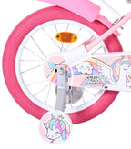 Volare - unicorn kinderfiets - meisjes - 16 inch - roze