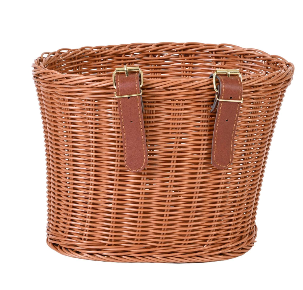 Volare - Rieten mandje middel met riempjes voor 16-20 inch