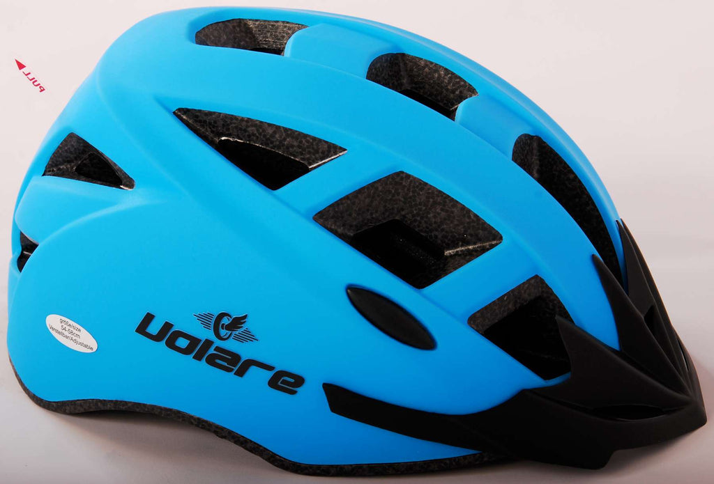 Casque de vélo Volare Unisexe - 54-58cm - Bleu