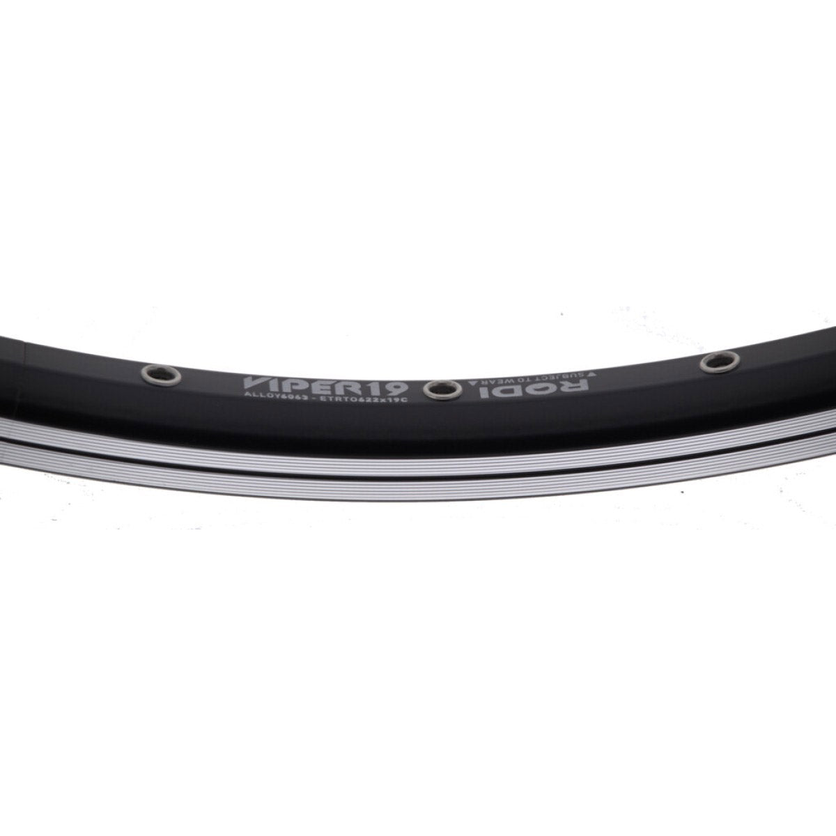 Rodi - Velg 28 (622) viper 19 | 36/14 | zwart (geslepen)