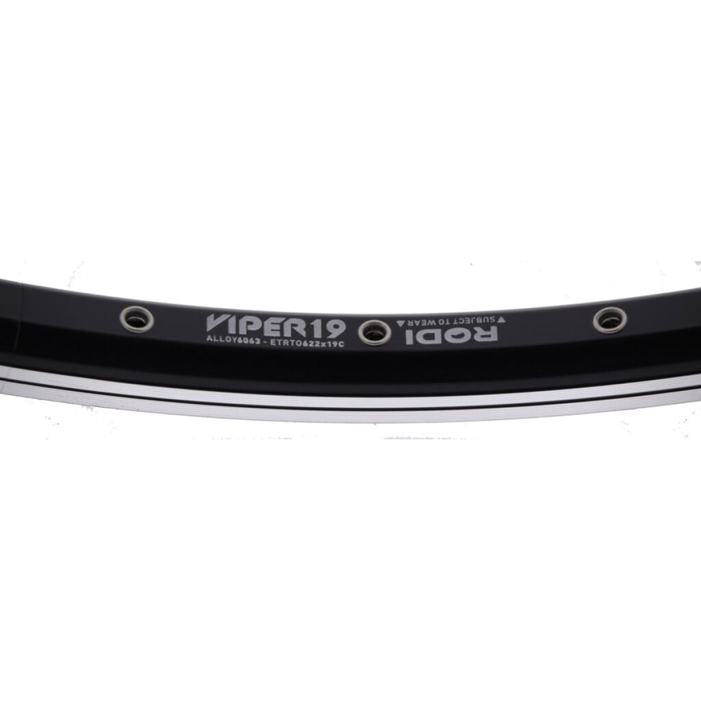 Rodi velg 28 (622) viper 19 | 36 14 | zwart (geslepen)