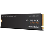 Western digital wds100t3x0e sn770 black ssd, 1 tb, m.2n vme, pcie gen4 x4, 5150 4900 mb s