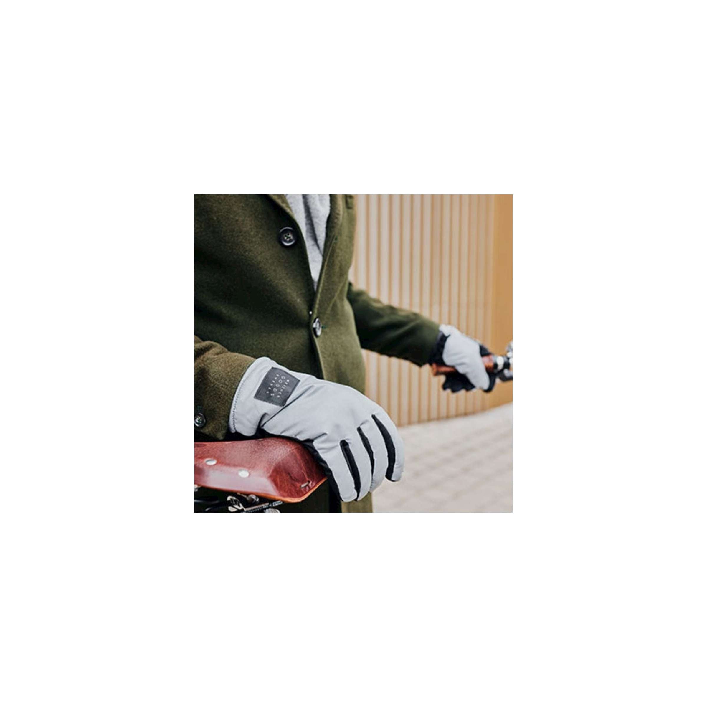 Weathergoods sweden refl. handschoenen luna silver xl
