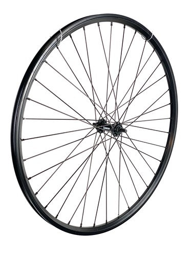 Voorwiel 28 inch 622 zwart zwarte spaak