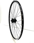 Shimano - Voorwiel 28 inch 622 zwart gesl. zwarte spaak naafdynamo centerl