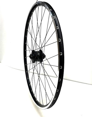Shimano - Voorwiel 28 inch 622 zwart gesl. zwarte spaak naafdynamo centerl