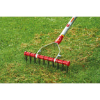 Wolf-garten multi-star ug-m 3 verticuteerkam verticuteerder (rood geel)