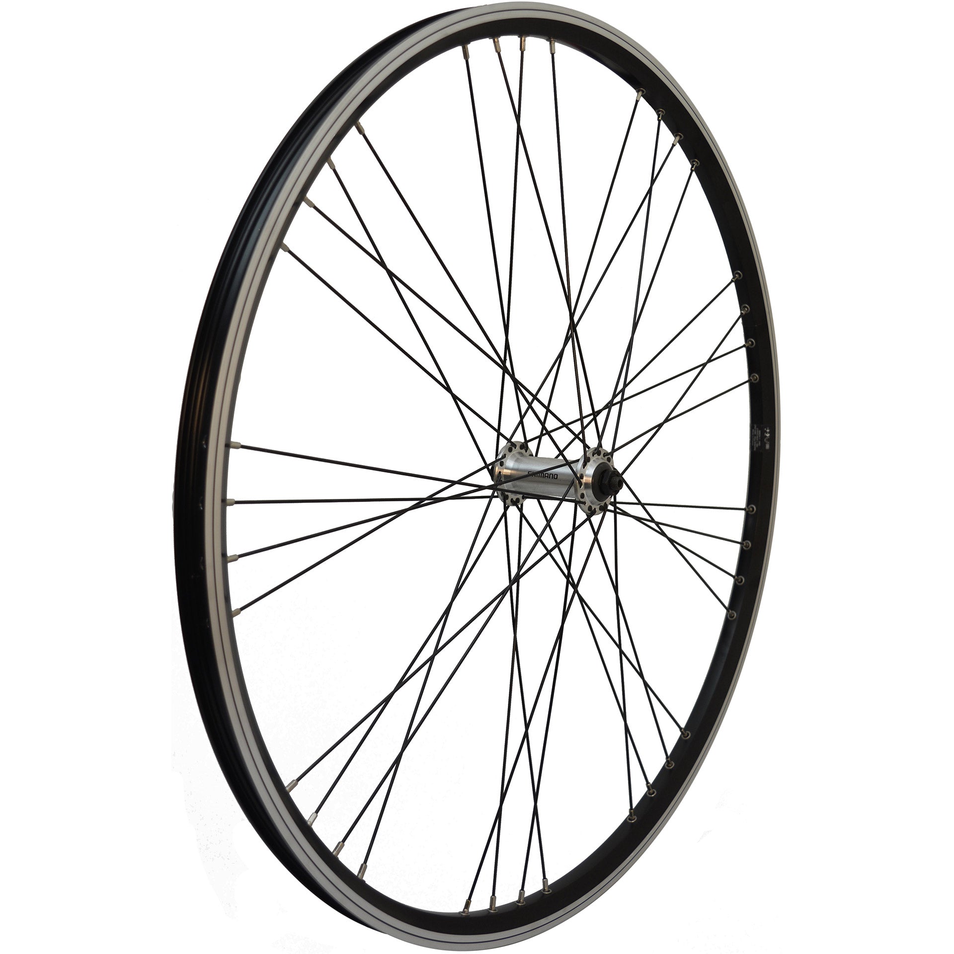 Velox - Velox voorwiel 28" m240 9x4 rvs - spaak zwart