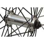 Velox - Velox voorwiel 28" m240 9x4 rvs - spaak zwart