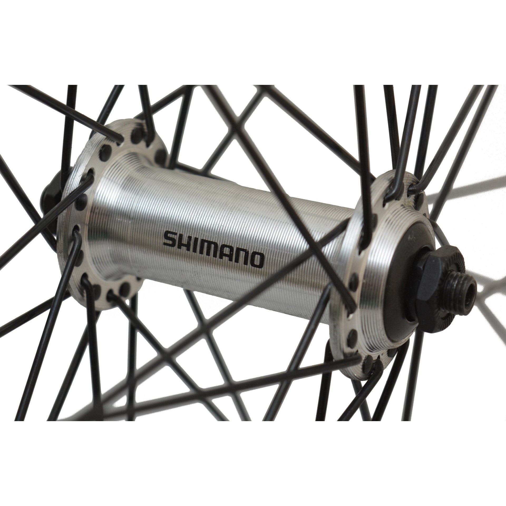 Velox - Velox voorwiel 28" m240 9x4 rvs - spaak zwart