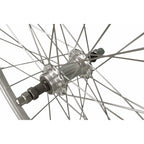 Roland achterwiel p24h 28 36g 7v pion vaste as alu zilv