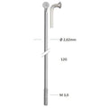 Alpina - spaak zink 12-180 zonder nippel (144st)