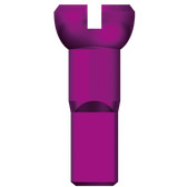 Sapim - spaaknippel 14 polyax 14mm lila aluminium (100st)