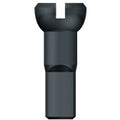 Sapim - spaaknippel 14 polyax 12mm zwart messing (100st)