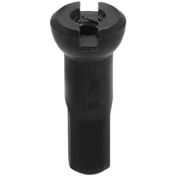 Sapim - spaaknippel 14 polyax 16mm messing zwart (100st)