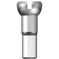 Sapim - spaaknippel 13 polyax xl 14mm messing zilver (100st)