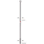 Alpina spaak zink 13-152 zonder nippel zilver (144st)