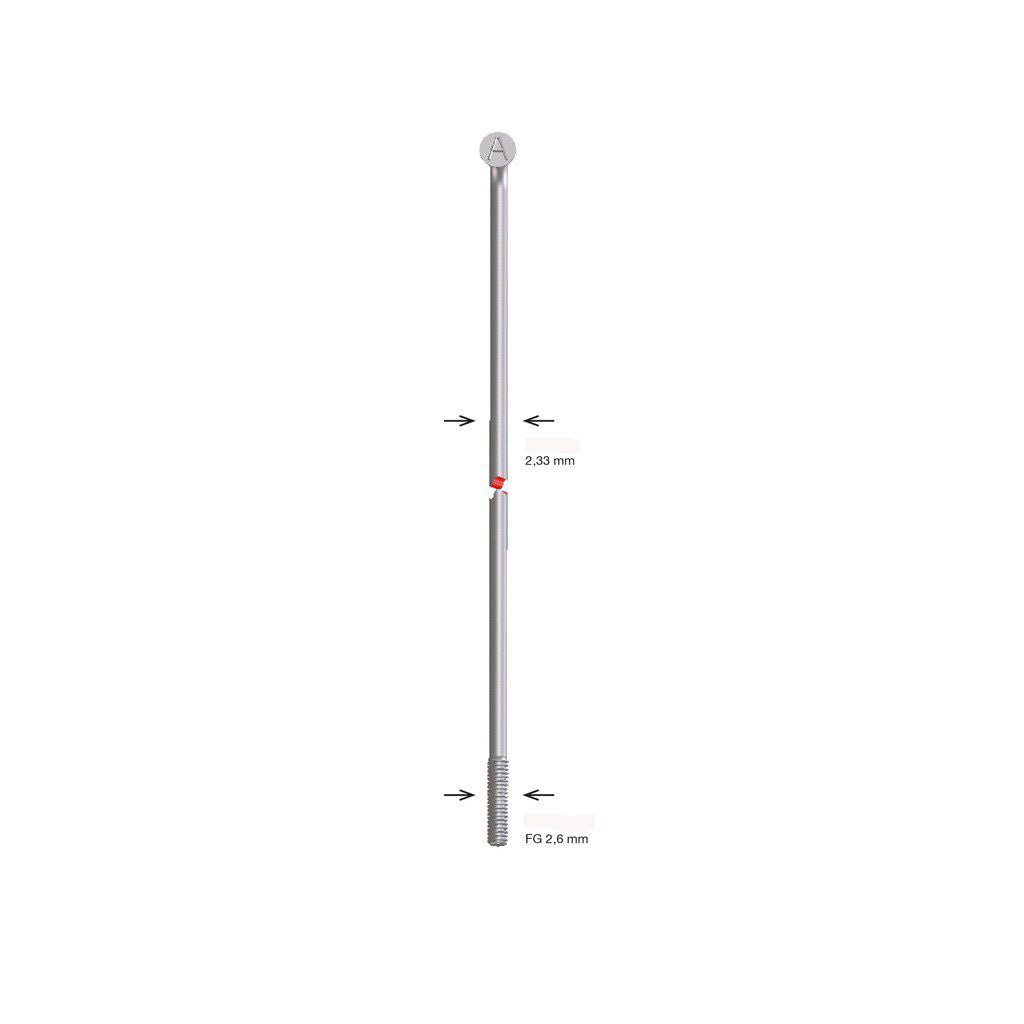 Alpina spaak zink 13-238 zonder nippel zilver (144st)