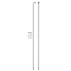 Alpina spaak zink 14-135 zonder nippel zilver (144st)