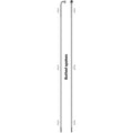 Sapim - spaak 14-224 x-strong rvs zonder nippel (100st)