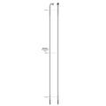 Sapim - spaak 14-252l race rvs zonder nippel (100st)