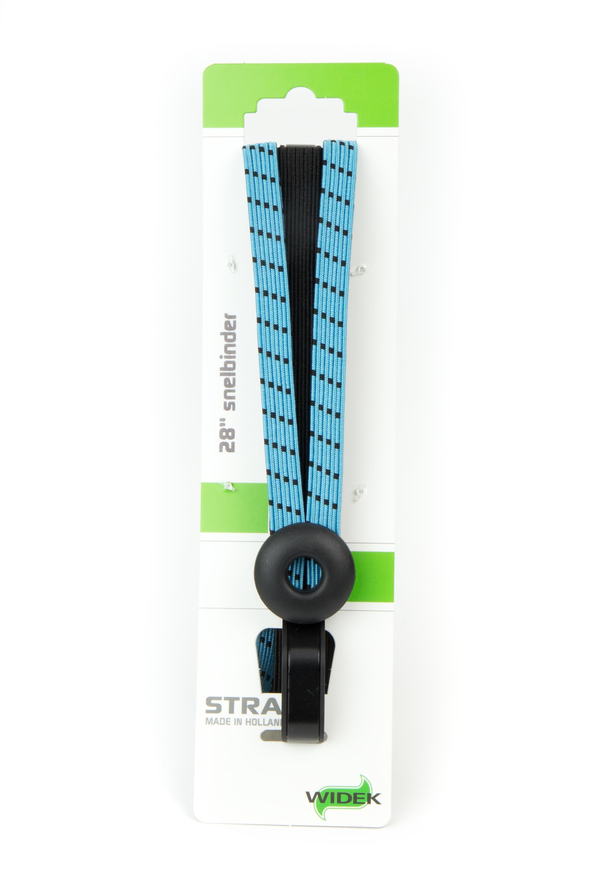 Widek B.V. - B.V. triobinder eye met haak 24+2x12mm zwart/babyblauw
