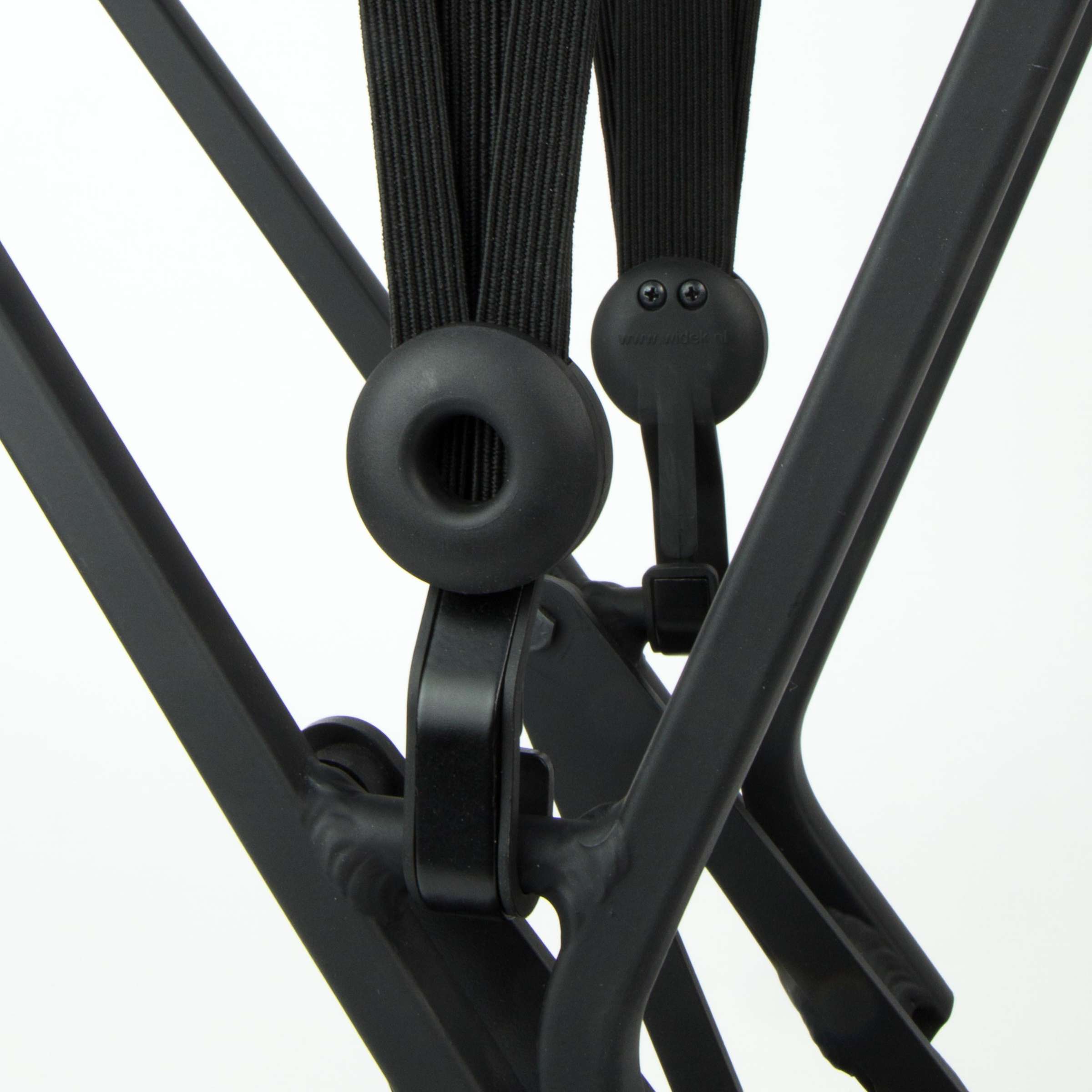 Widek B.V. - B.V. triobinder eye met haak 24+2x12mm zwart/olijfgroen