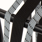 Widek B.V. - B.V. triobinder eye met haak 24+2x12mm zwart/steengrijs