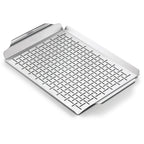 Weber deluxe grillpan grillkorf (zilver)
