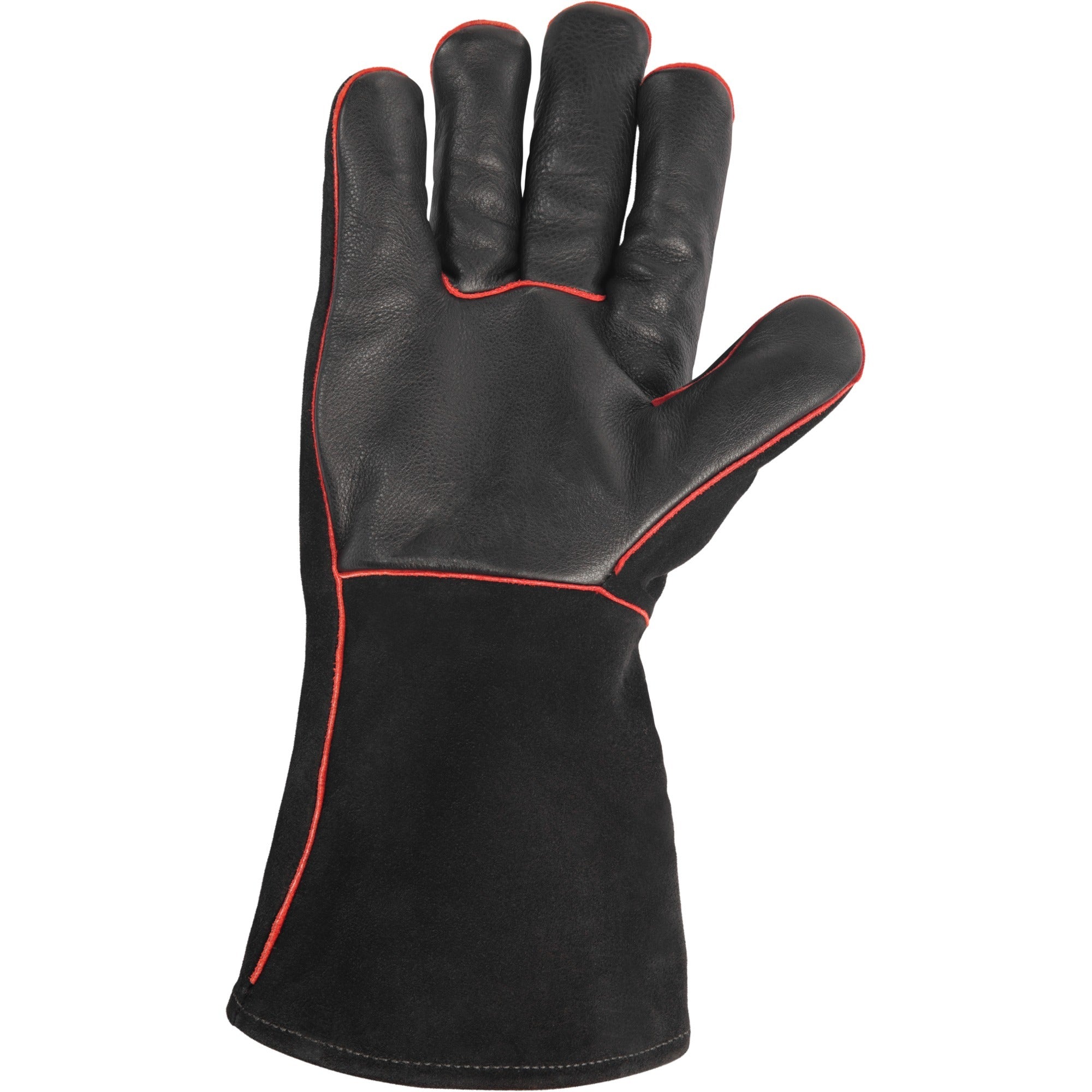 Weber leren barbecuehandschoenen (zwart)