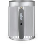 Weber rapidfire compact brikettenstarter houtskoolstarter (zilver)