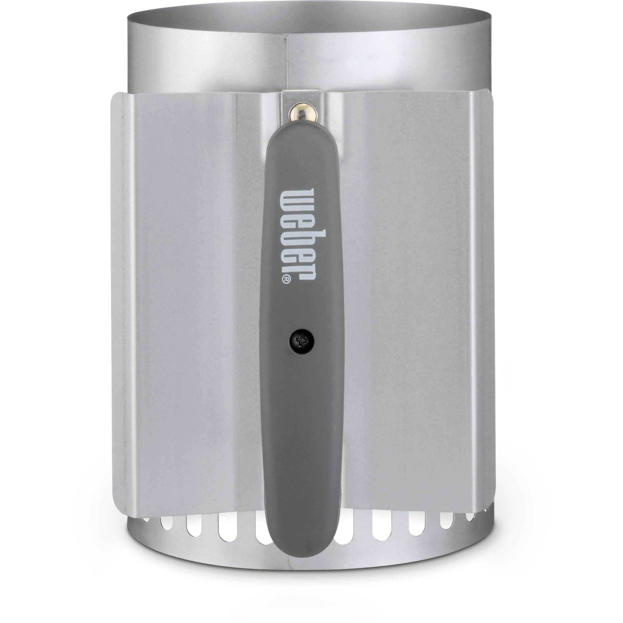 Weber rapidfire compact brikettenstarter houtskoolstarter (zilver)