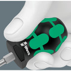 Wera 300 7 mix 2 schroevendraaierset (zwart groen, 7‑delig)