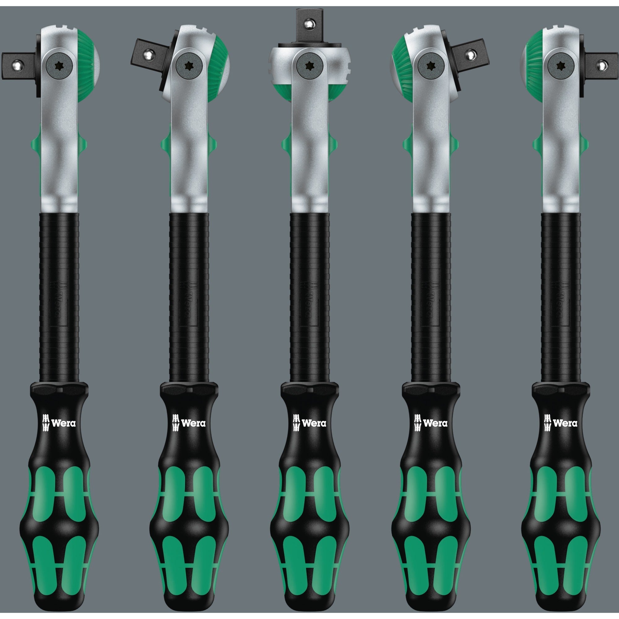 Wera 8100 sa 2 zyklop speed ratelset 1 4 gereedschapsset (zwart groen, 42-delig)