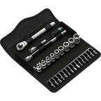 Wera 8100 sa 7 zyklop metal-ratelset doorsteekvierkant 1 4 gereedschapsset (28-delig)