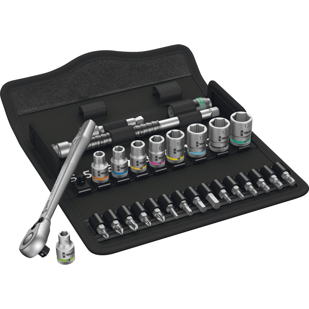 Wera 8100 sa 8 zyklop metal ratchet set (1 4 )