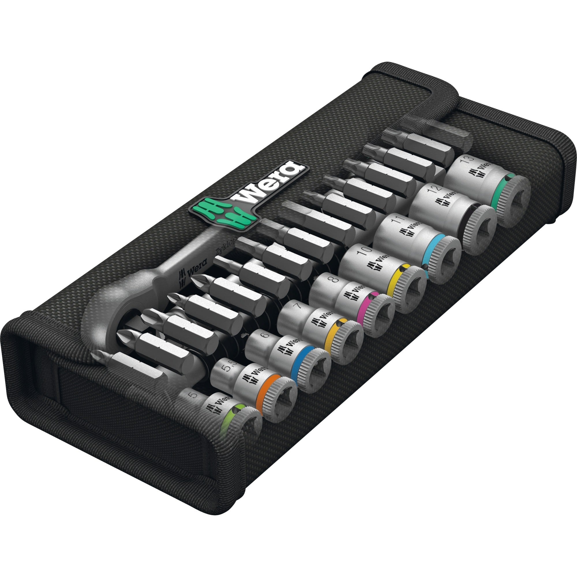 Wera 8100 sa 8 zyklop metal ratchet set (1 4 )
