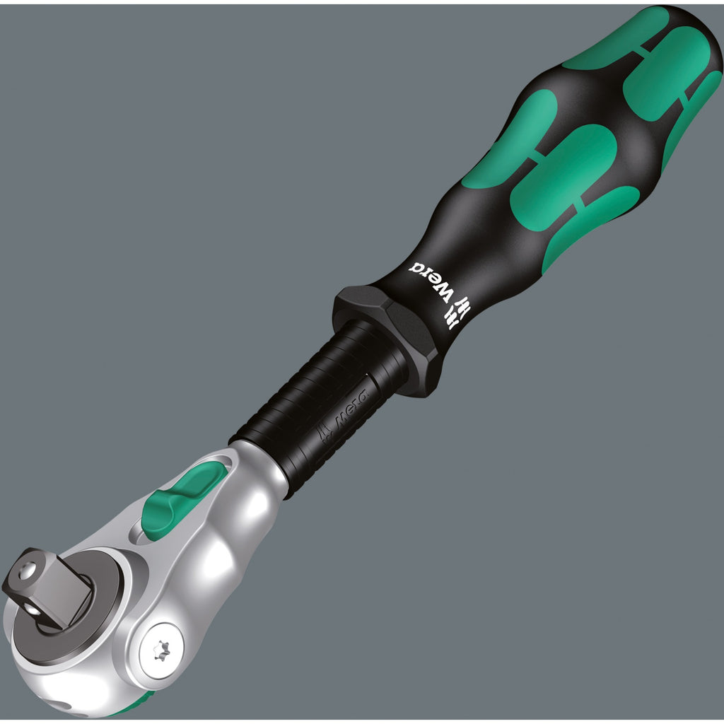 Wera 8100 sa all-in zyklop speed-ratelset, 42-delig gereedschapsset (zwart groen, 1 4 -aandrijving, met vasthoudfunctie, metrisch)