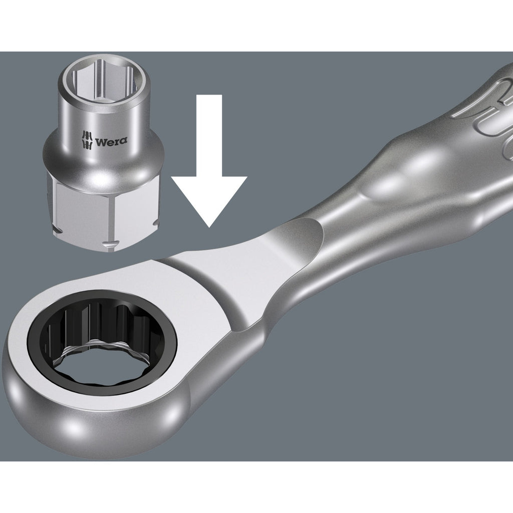 Wera 8790 fa zyklop steeksleutelinzet met 1 4 en zeskant hex 11-aandrijving, 7.0 mm - 1 stuk(s) - 05003670001