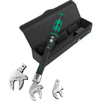 Wera 9530 draaimomentsleutelset voor warmtepompen airco's (zwart groen, 4‑delig)