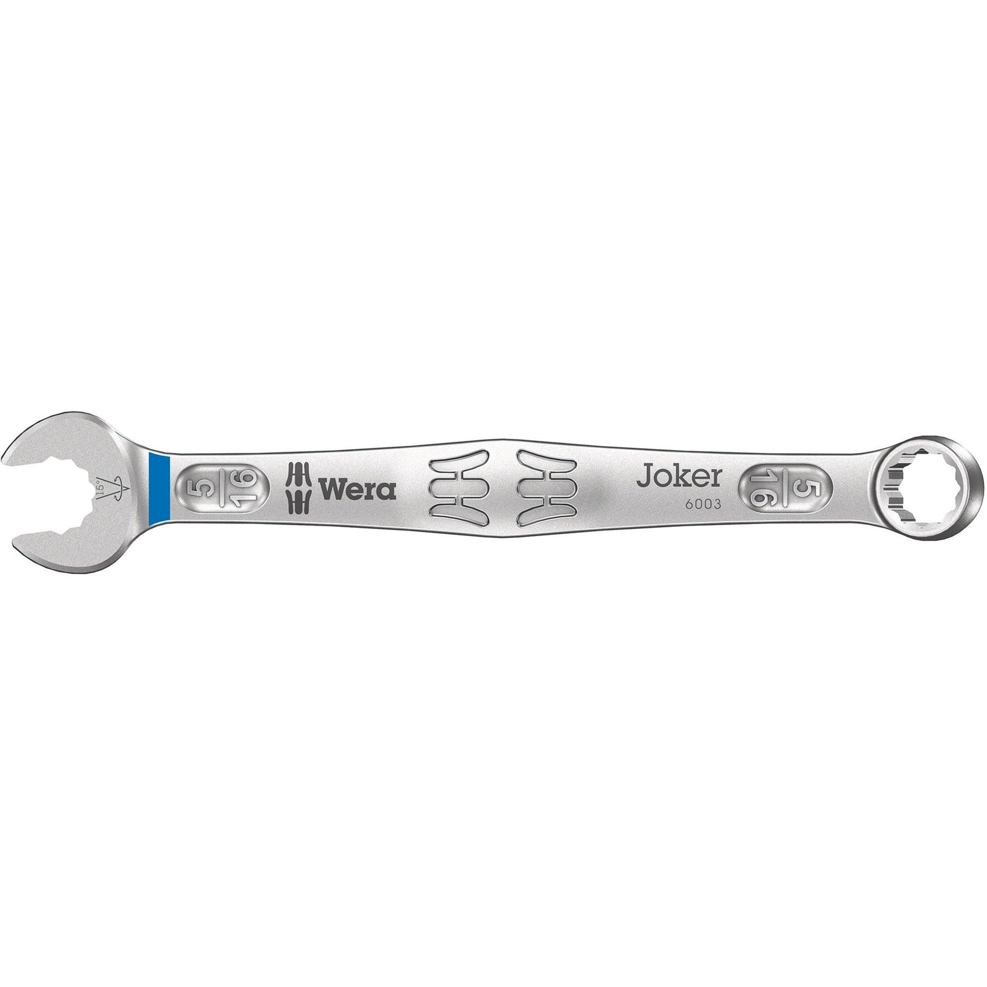 Wera 9642 magneetstrip 6003 joker imperial 1 ringsteeksleutelset moersleutel (inch, 8‑delig)